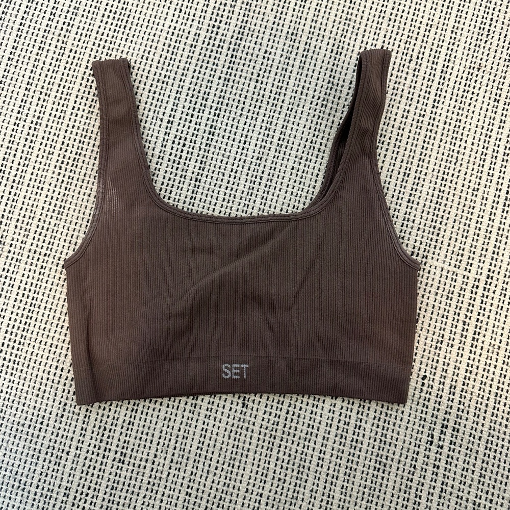 SETactive Pepper SculptFlex Box Cut Bra S/M